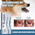 Pet Teeth Cleaning Kit - Tartar Remover & Toothbrush Set