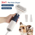 3-in-1 Pet Hair Blower & Grooming Tool