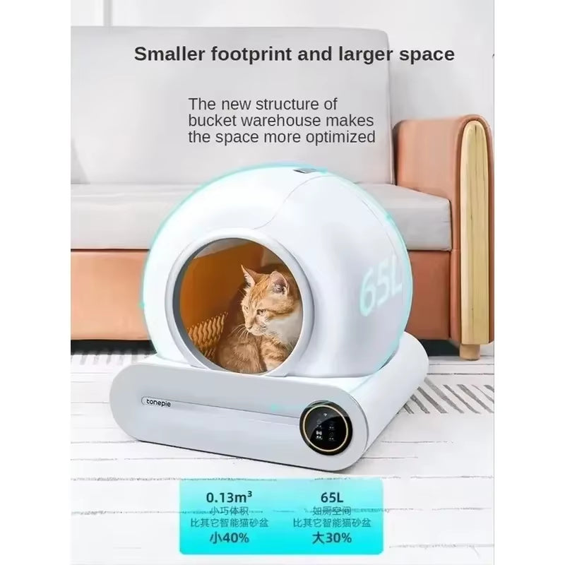 Smart Self-Cleaning Cat Litter Box